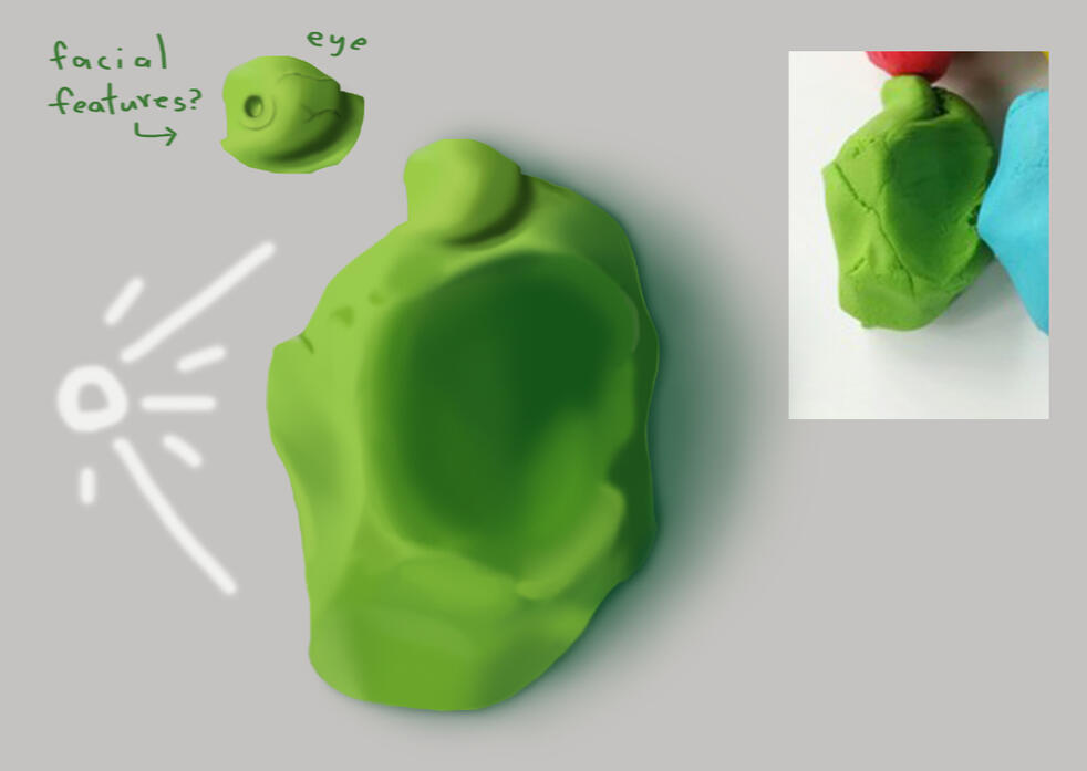 Clay render test