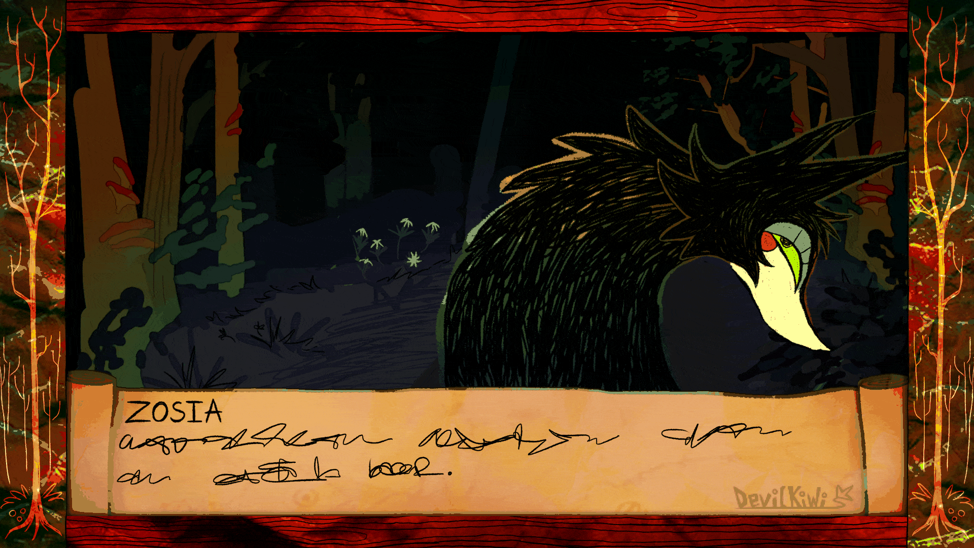 VN inspired animation assignment