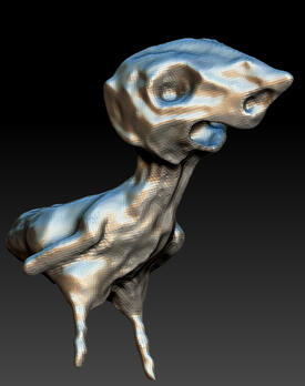 baby's first zbrush model