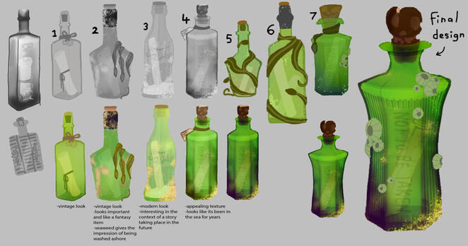 3D assignment concept art