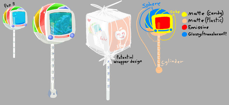 More 3D assignment concept art